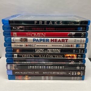 Lot of 11 Blu-Ray Movies - Horror - Comedy - Fantasy